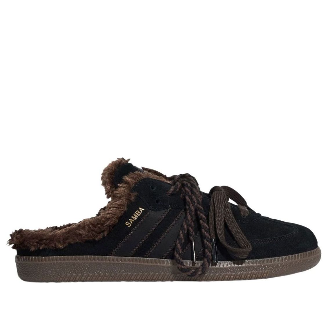adidas Samba OG Mule Black Dark Brown (Womens) 5 adidas Samba OG Mule Black Dark Brown (Womens)