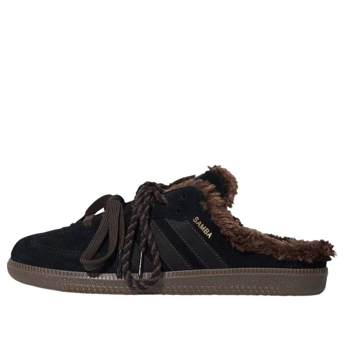 adidas Samba OG Mule Black Dark Brown (Womens) 4 adidas Samba OG Mule Black Dark Brown (Womens)