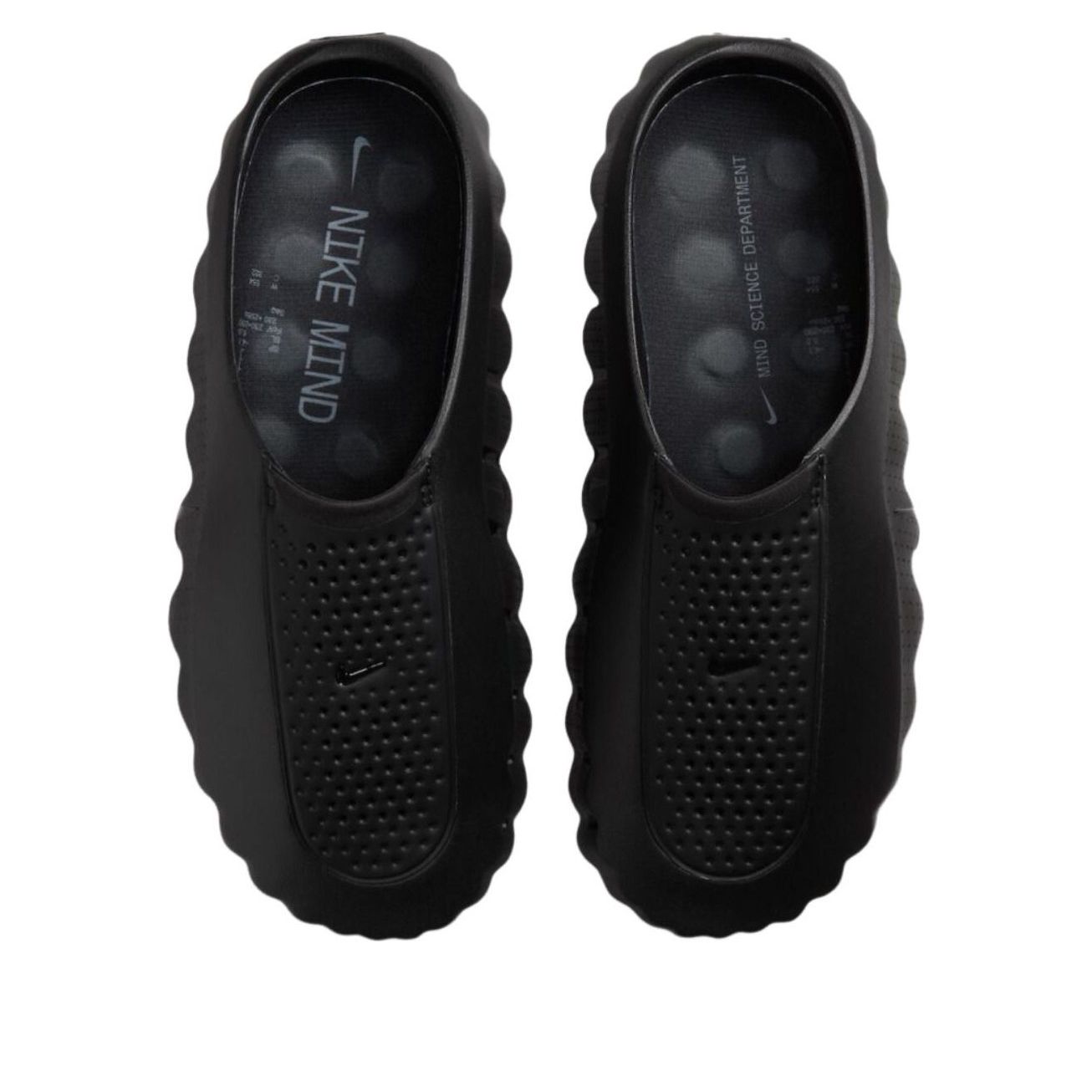 Nike Mind 001 Slide Triple Black 6 Nike Mind 001 Slide Triple Black
