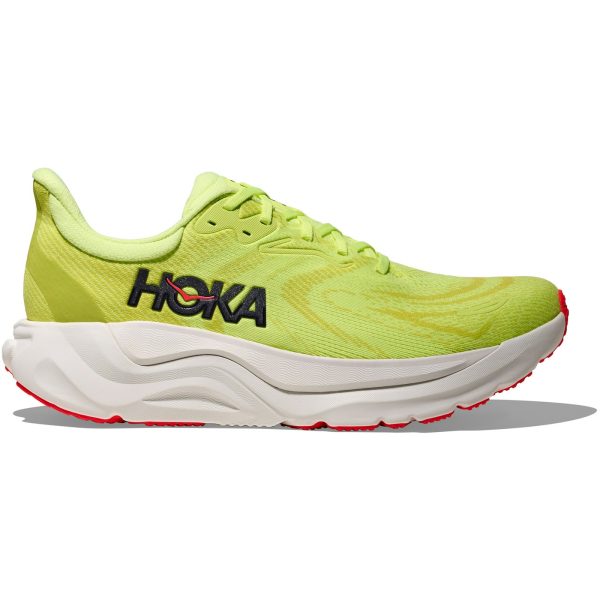 Hoka One One Arahi 8 Neon Yuzu Neon Flame