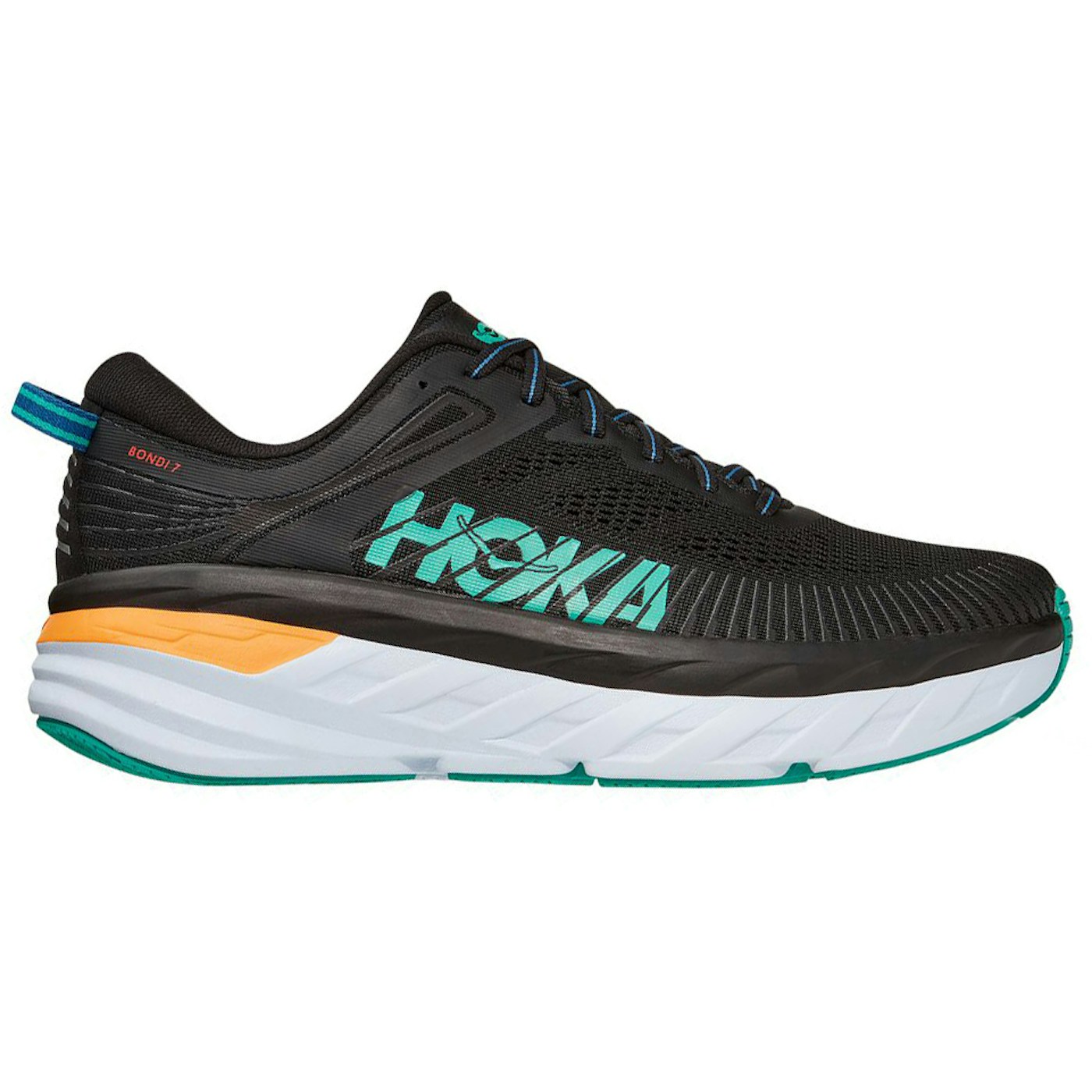 Hoka One One Bondi 7 Black Atlantis