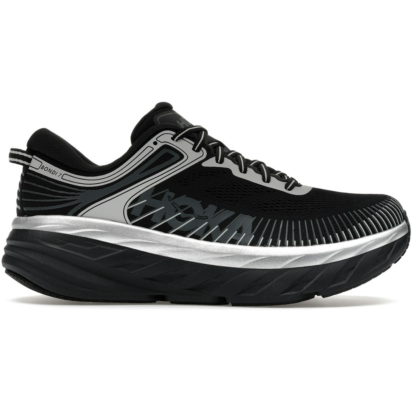 Hoka One One Bondi 7 Black Stardust
