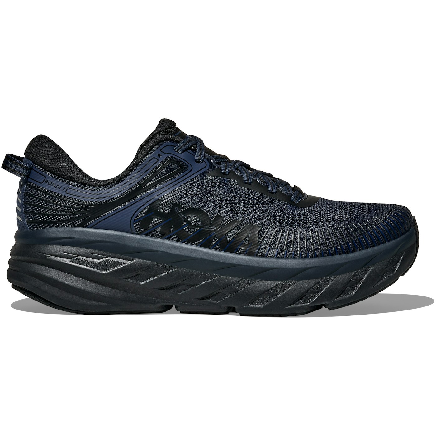 Hoka One One Bondi 7 Varsity Navy Black 1 Hoka One One Bondi 7 Varsity Navy Black