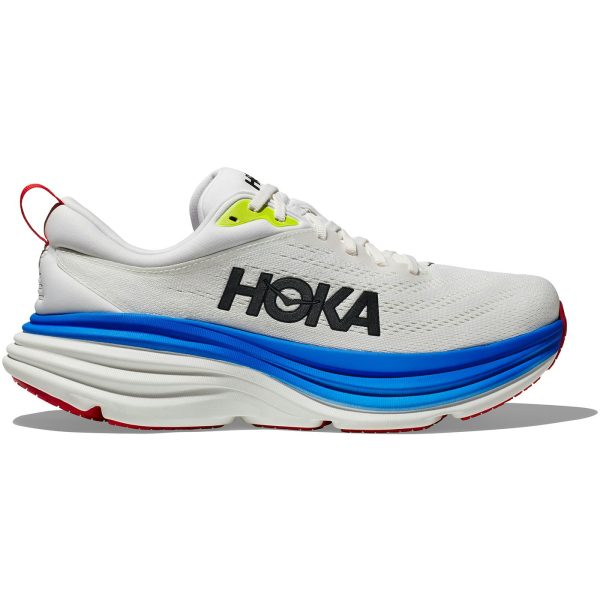 Hoka One One Bondi 8 Blanc De Blanc Virtual Blue