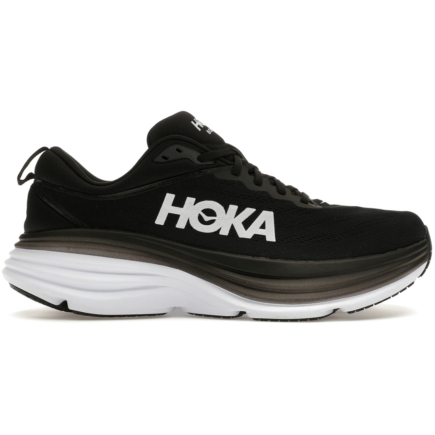 Hoka One One Bondi 8 Black White 2 Hoka One One Bondi 8 Black White