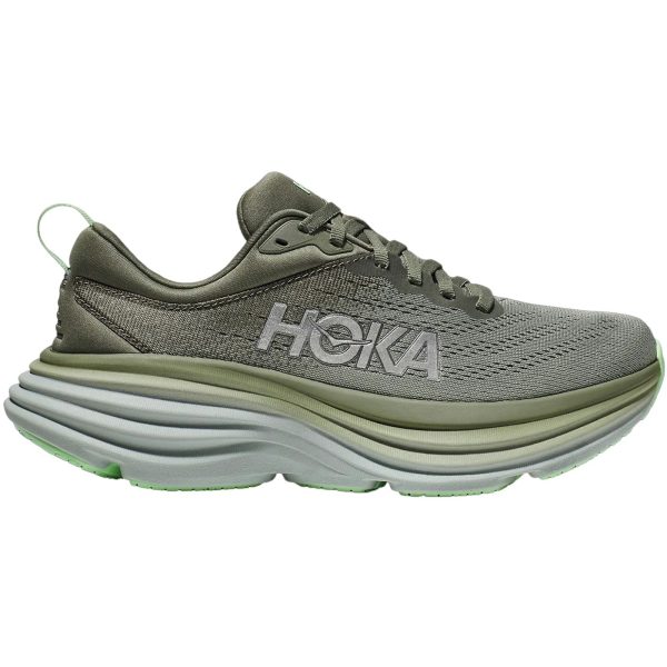 Hoka One One Bondi 8 Olive Haze Mercury