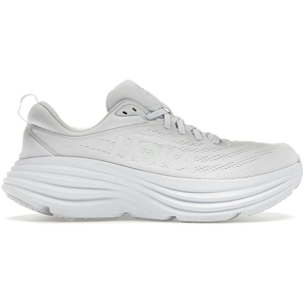 Hoka One One Bondi 8 Triple White