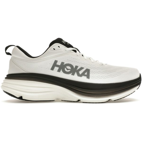 Hoka One One Bondi 8 White Black