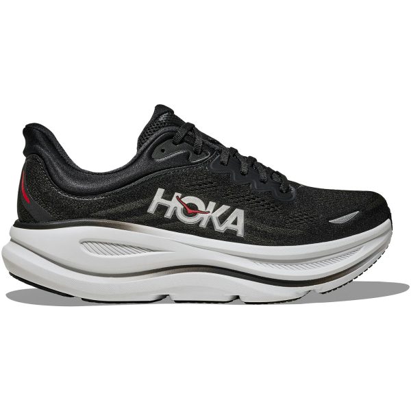 Hoka One One Bondi 9 Black Vermillion