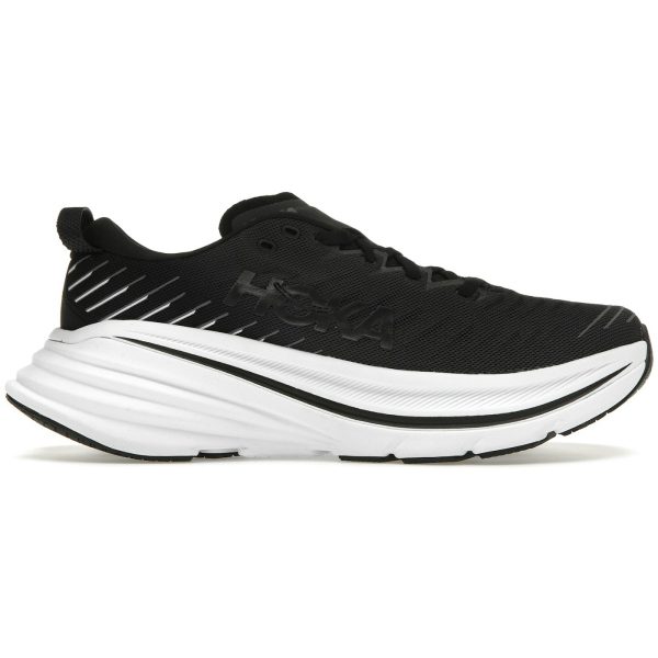 Hoka One One Bondi X Black White