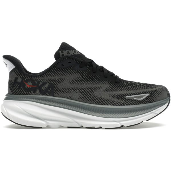 Hoka One One Clifton 9 Black Outer Orbit