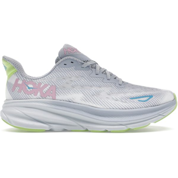 Hoka One One Clifton 9 Gull Sea Ice (Womens)