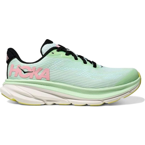 Hoka One One Clifton 9 Mint Fluorite Snow Melt (GS)