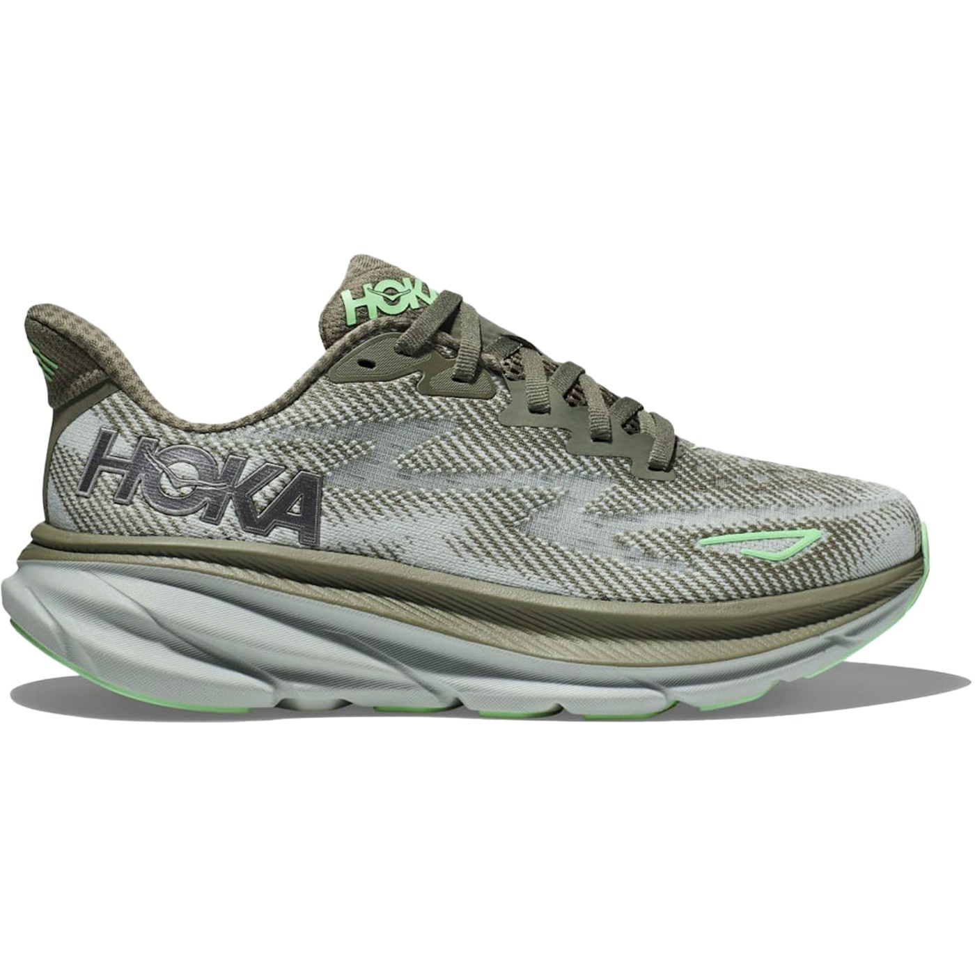 Hoka One One Clifton 9 Olive Haze