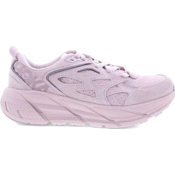 Hoka One One Clifton L Suede Pale Mauve