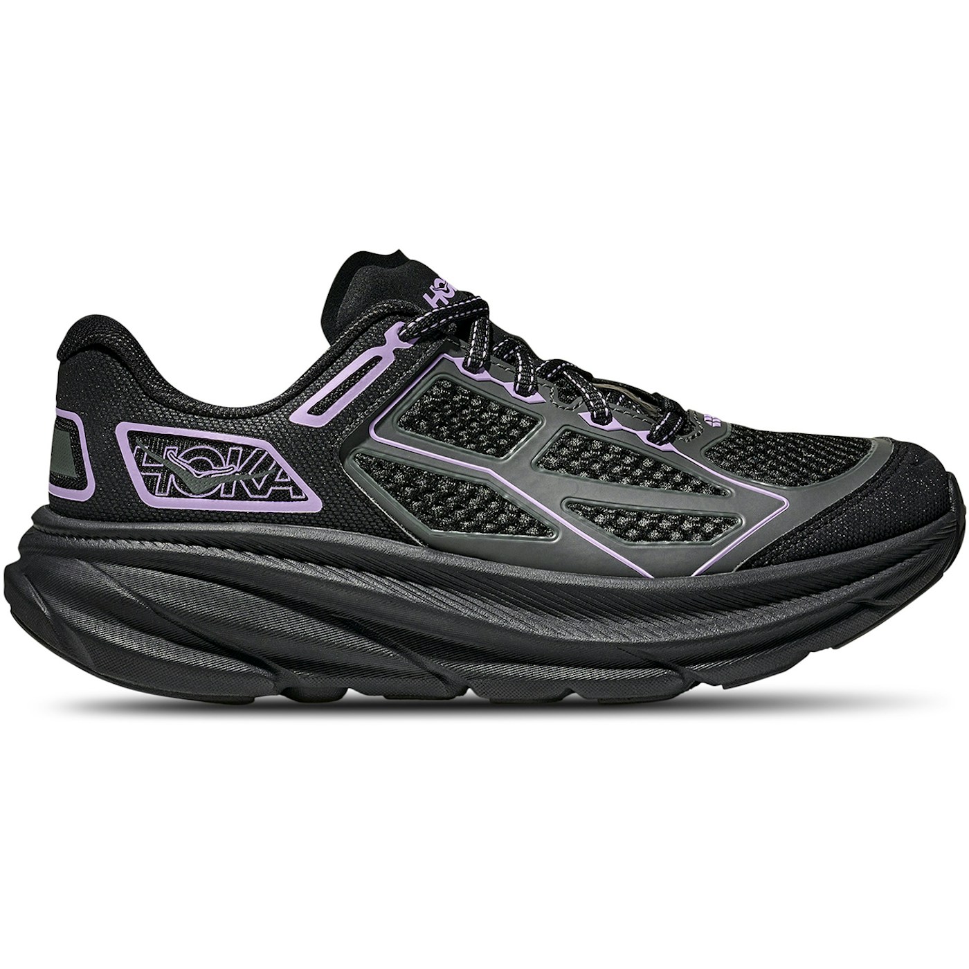 Hoka One One Clifton One9 Black Aster Flower