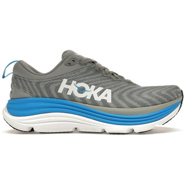 Hoka One One Gaviota 5 Limestone Diva Blue