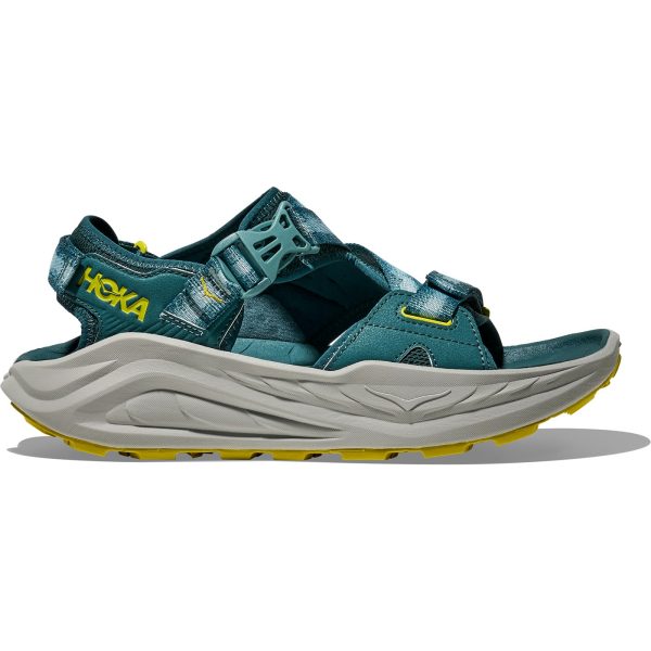 Hoka One One Infini Hike TC Blue Twilight Pea Green