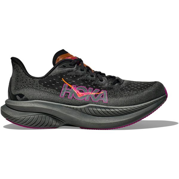 Hoka One One Mach 6 Black Fuchsia (Womens)
