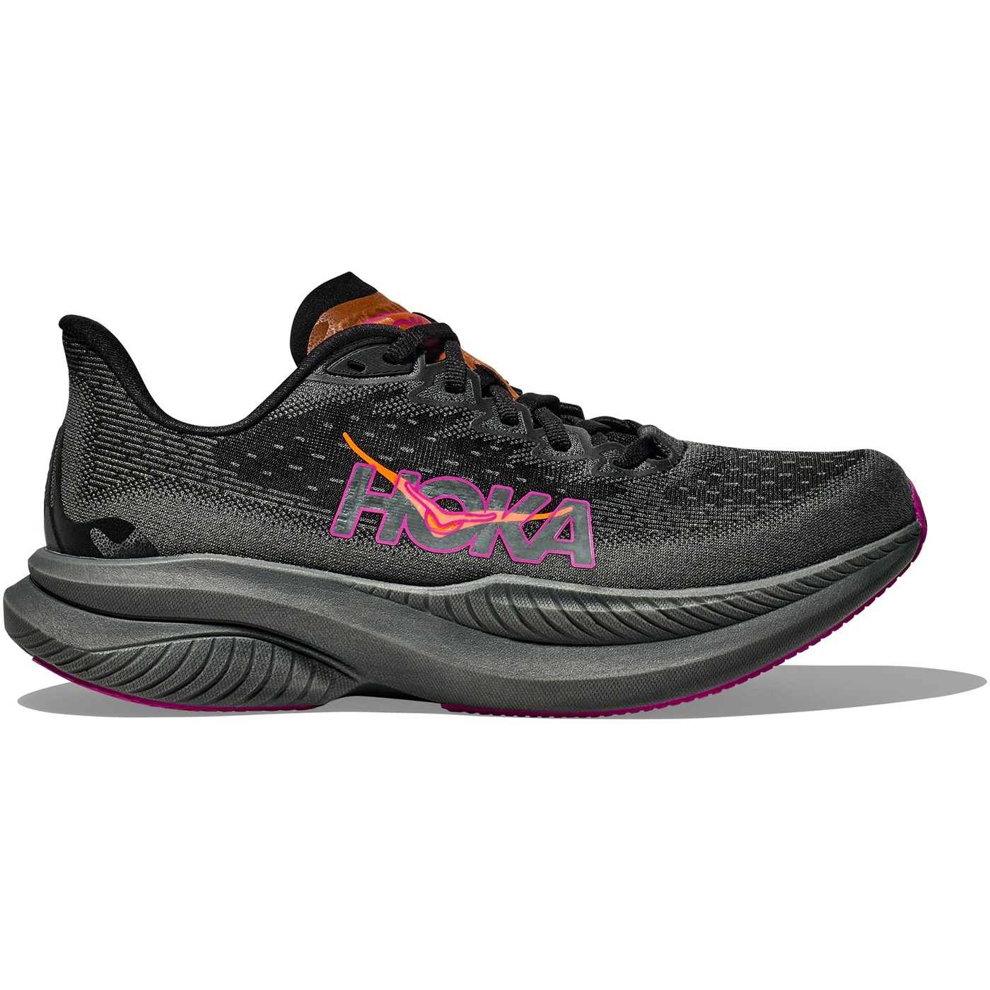 Hoka One One Mach 6 Black Fuchsia (Womens)