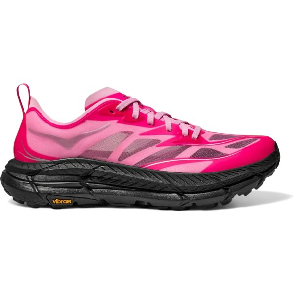Hoka One One Mafate Speed 4 Lite Neon Dragonfruit Black
