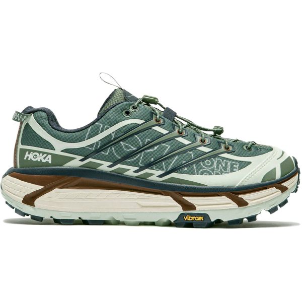 Hoka One One Mafate Three2 Wordmark Fern