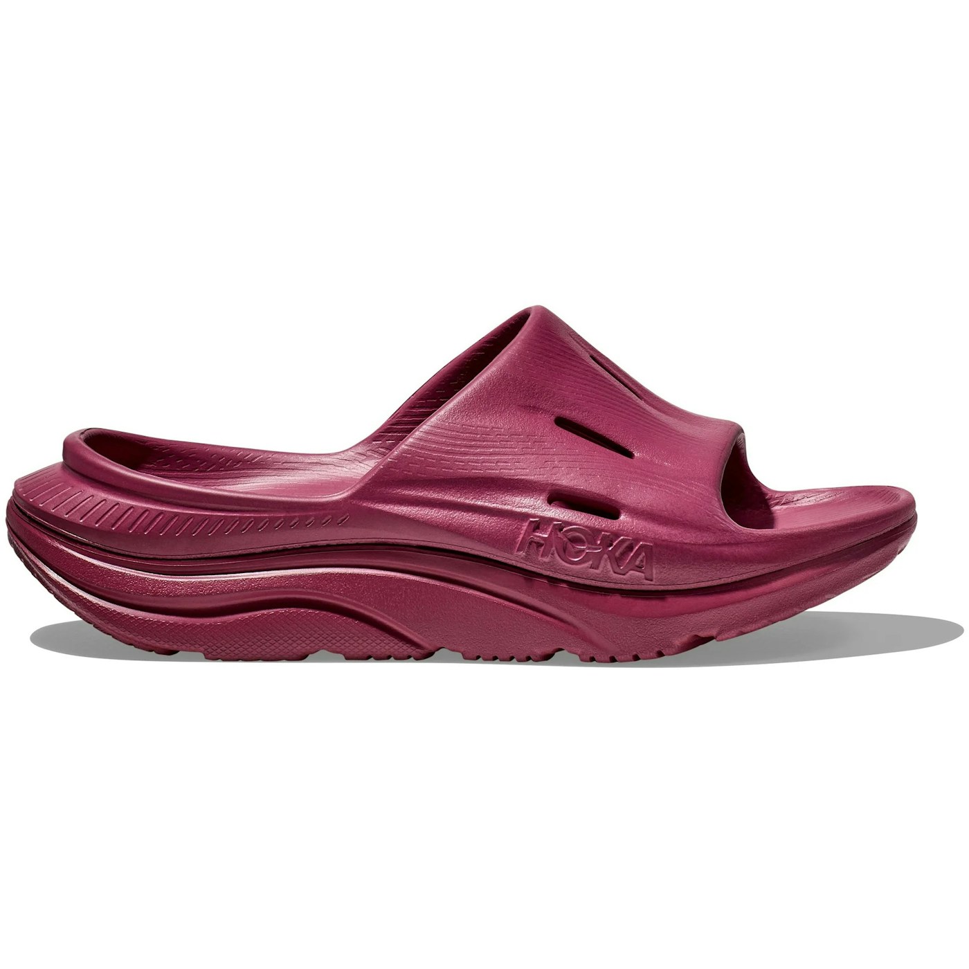 Hoka One One Ora Recovery Slide 3 Beet Root