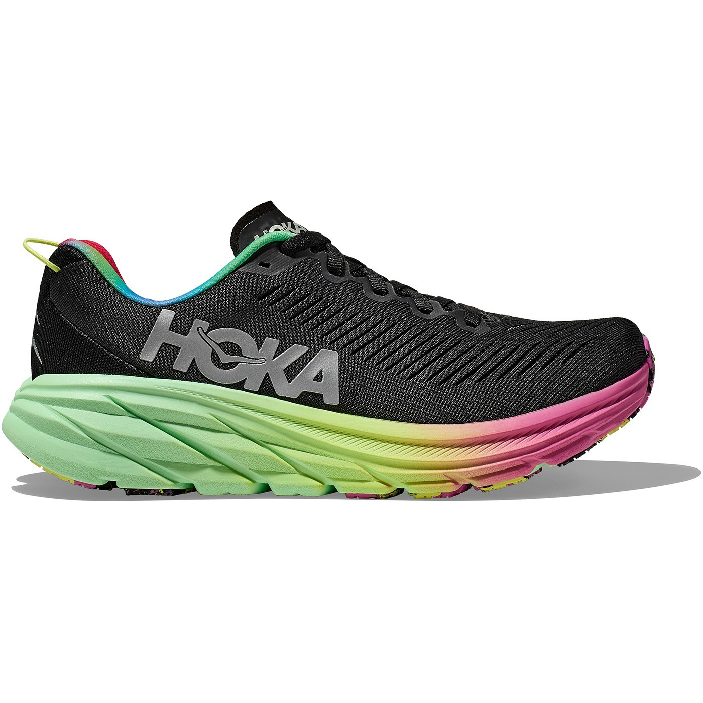Hoka One One Rincon 3 Black Silver Multi-Color 2 Hoka One One Rincon 3 Black Silver Multi-Color