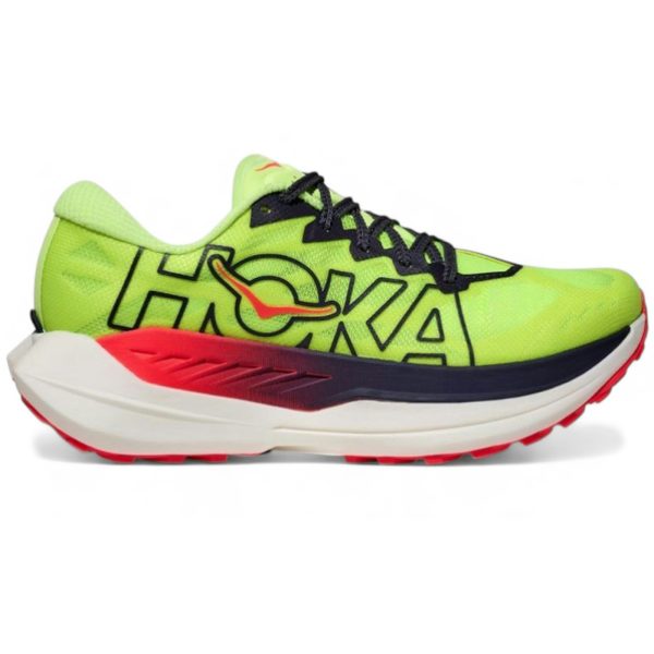 Hoka One One Rocket X Trail Neon Yuzu Neon Flame