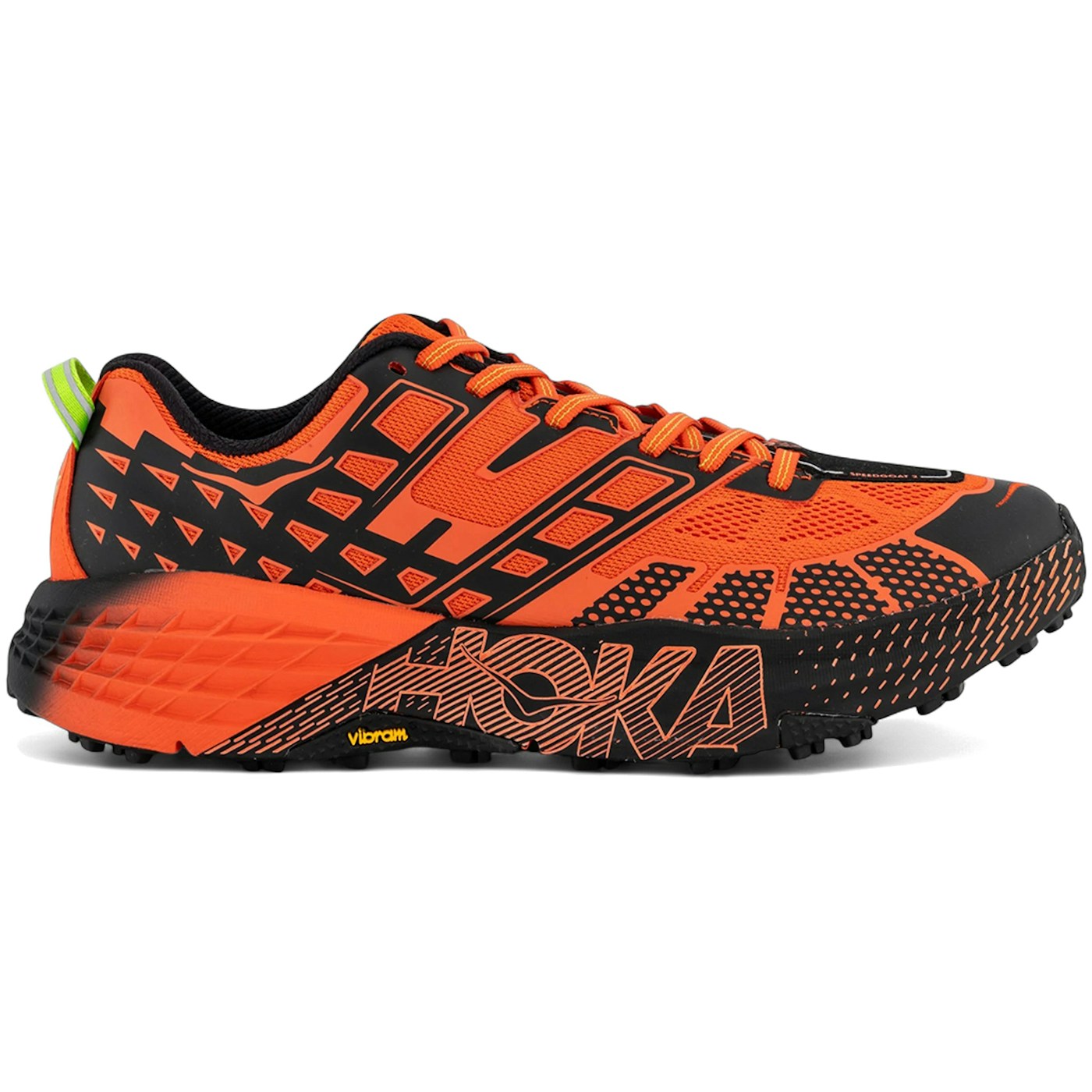 Hoka One One Speedgoat 2 Tomato Electric Green