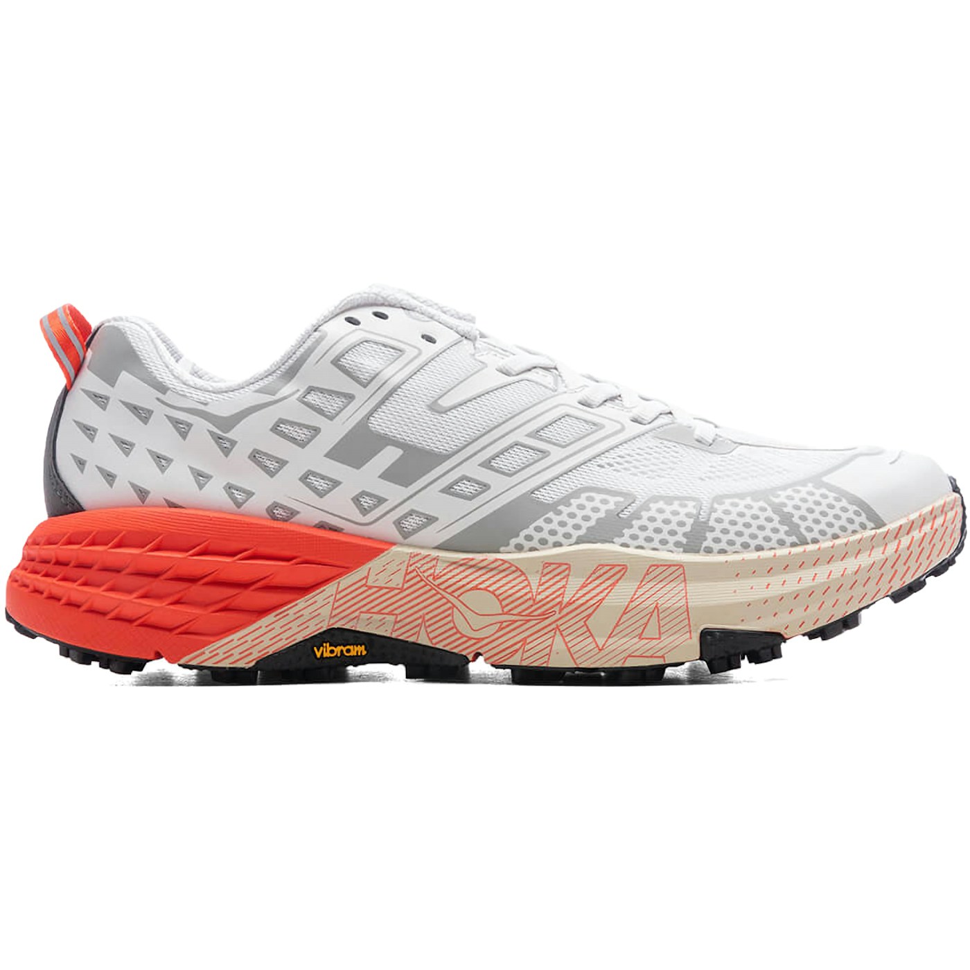 Hoka One One Speedgoat 2 White Tomato 2 Hoka One One Speedgoat 2 White Tomato