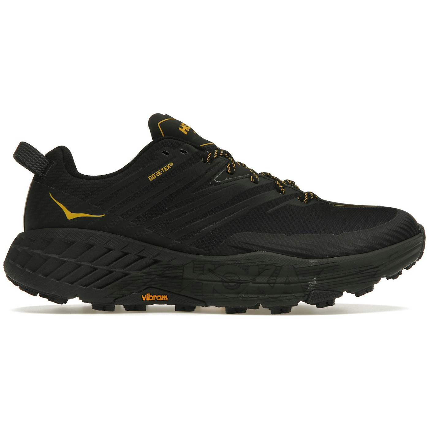 Hoka One One Speedgoat 4 Gore-Tex Black Yellow 2 Hoka One One Speedgoat 4 Gore-Tex Black Yellow