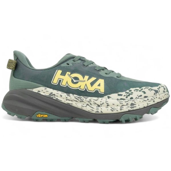 Hoka One One Speedgoat 6 Fern Asphalt Grey