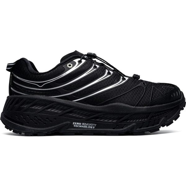 Hoka One One Stinson EVO Gore-Tex Black Silver
