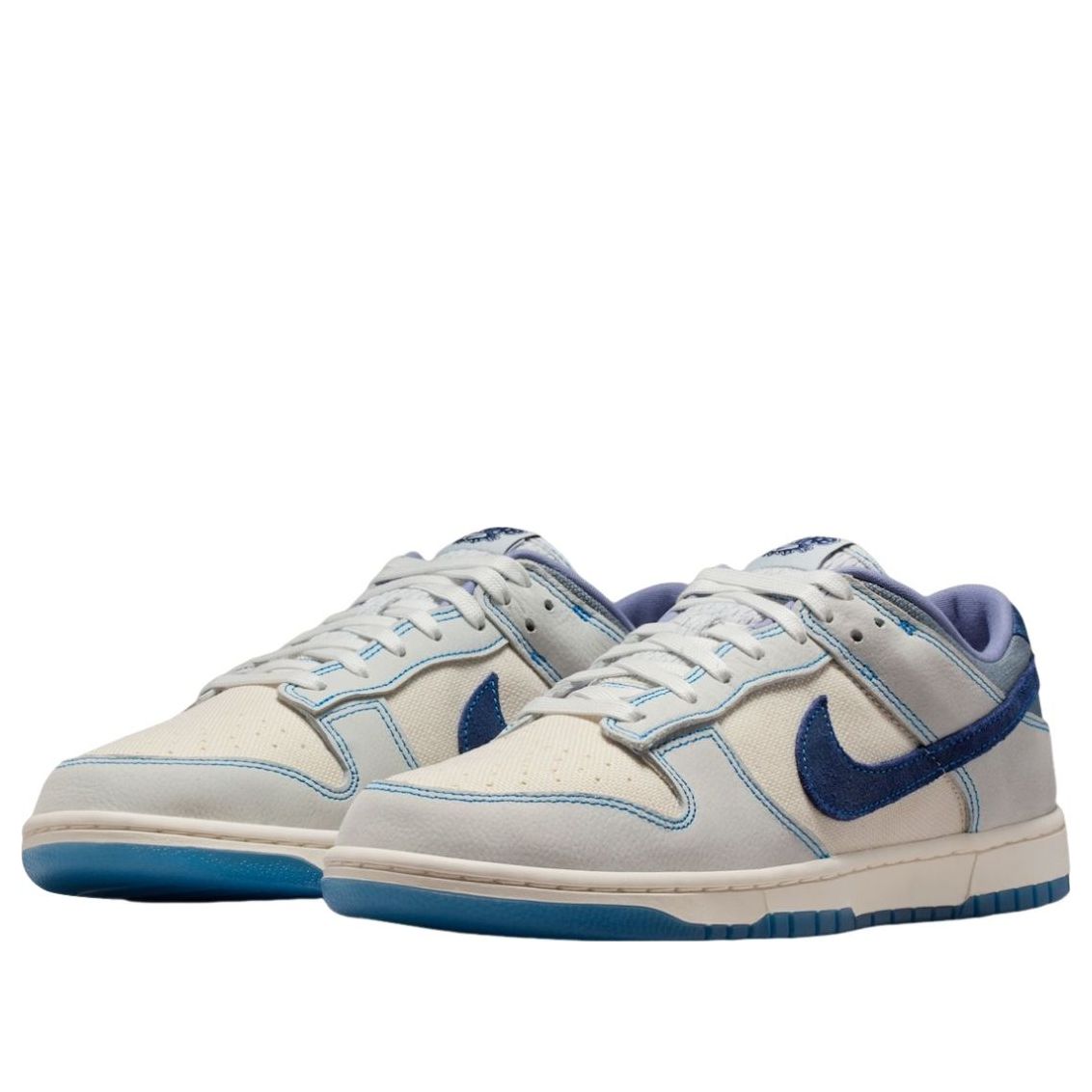 Nike Dunk Low Retro SE White Blue Void 5 Nike Dunk Low Retro SE White Blue Void