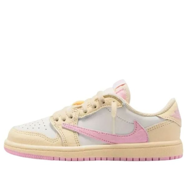 Jordan 1 Retro Low OG SP Travis Scott Shy Pink (PS)