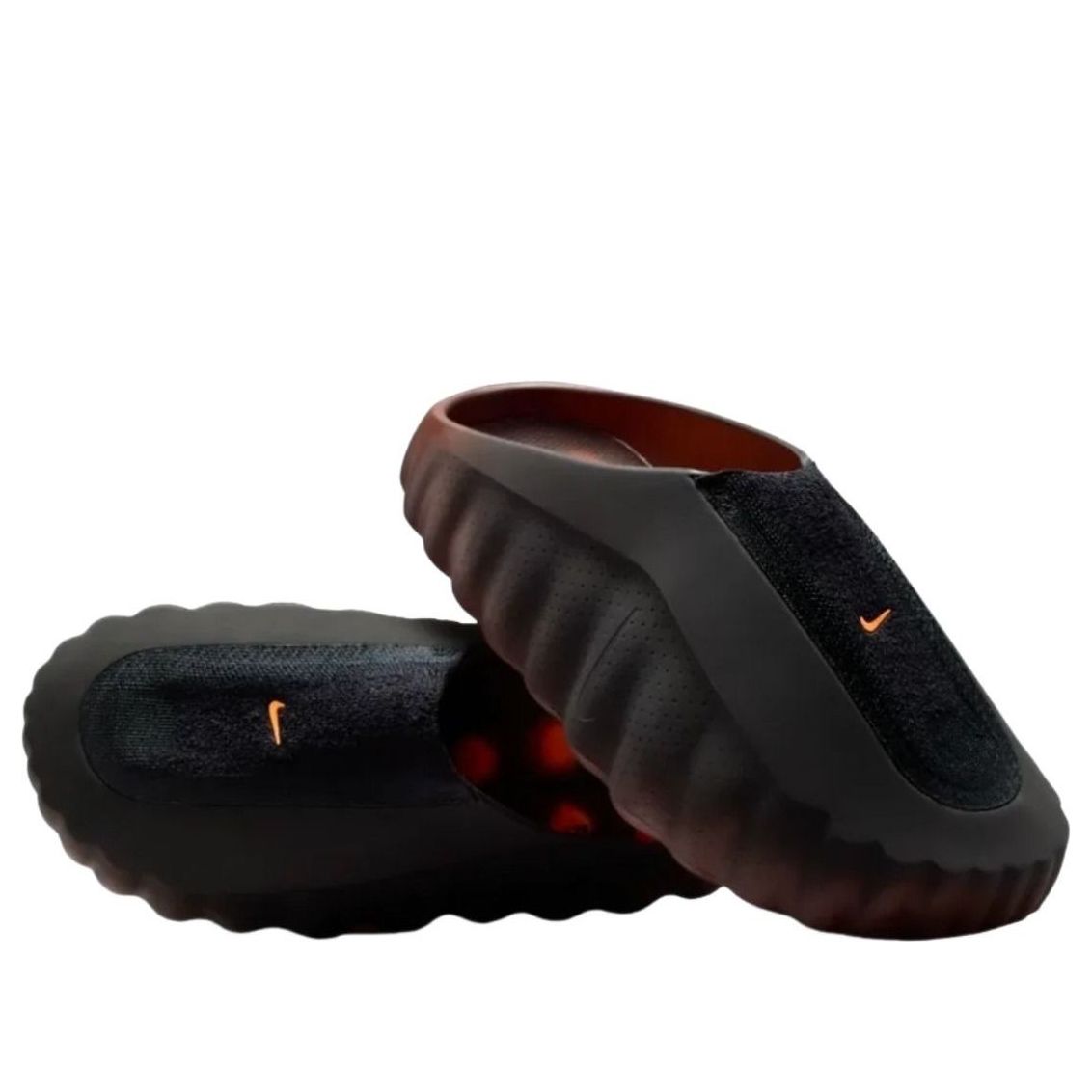 Nike Mind 001 Flyknit Slide Bronze Eclipse Total Orange 8 Nike Mind 001 Flyknit Slide Bronze Eclipse Total Orange