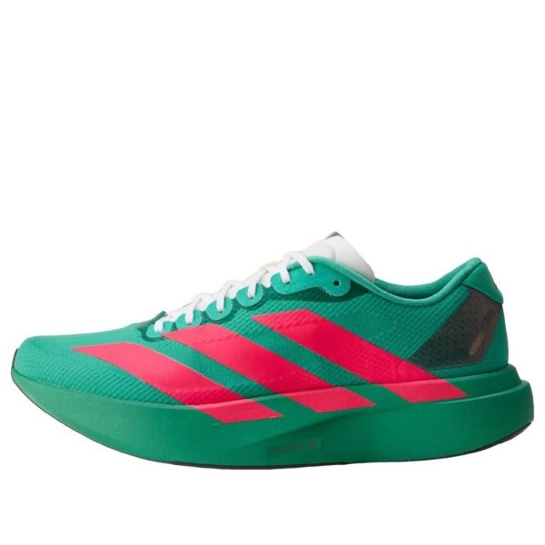 adidas Adizero Evo SL Court Green Lucid Red
