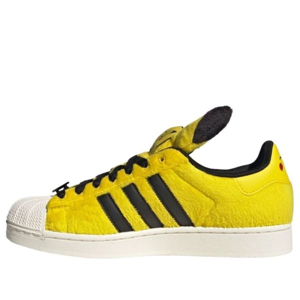 adidas Superstar Pokemon Pikachu Yellow