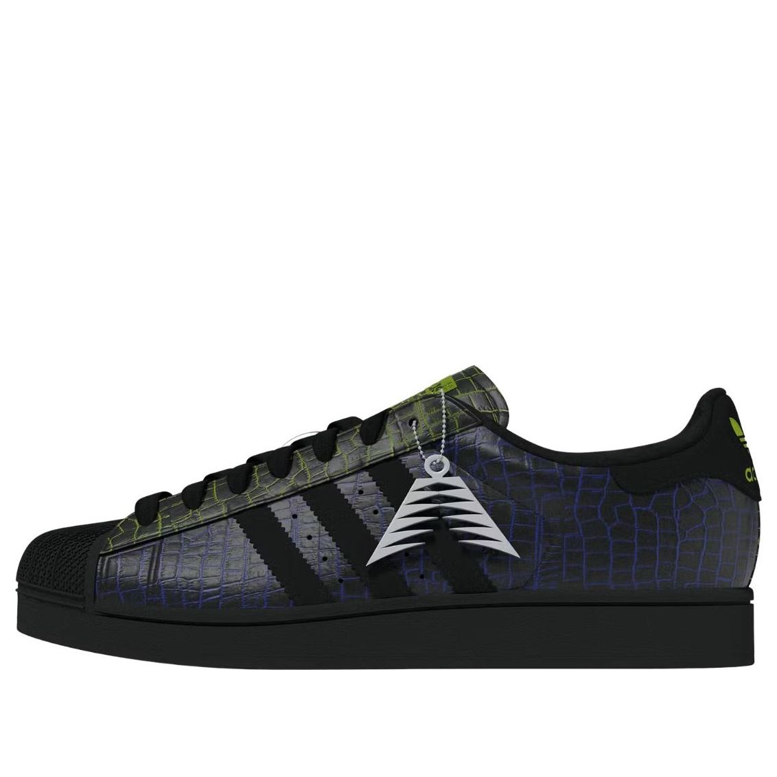 adidas Superstar II Anthony Edwards Black Croc 2 adidas Superstar II Anthony Edwards Black Croc