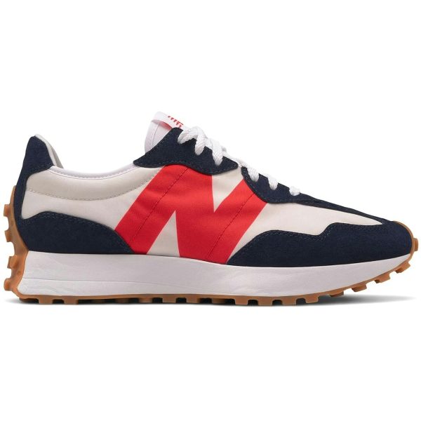 New Balance 327 Navy Red Gum