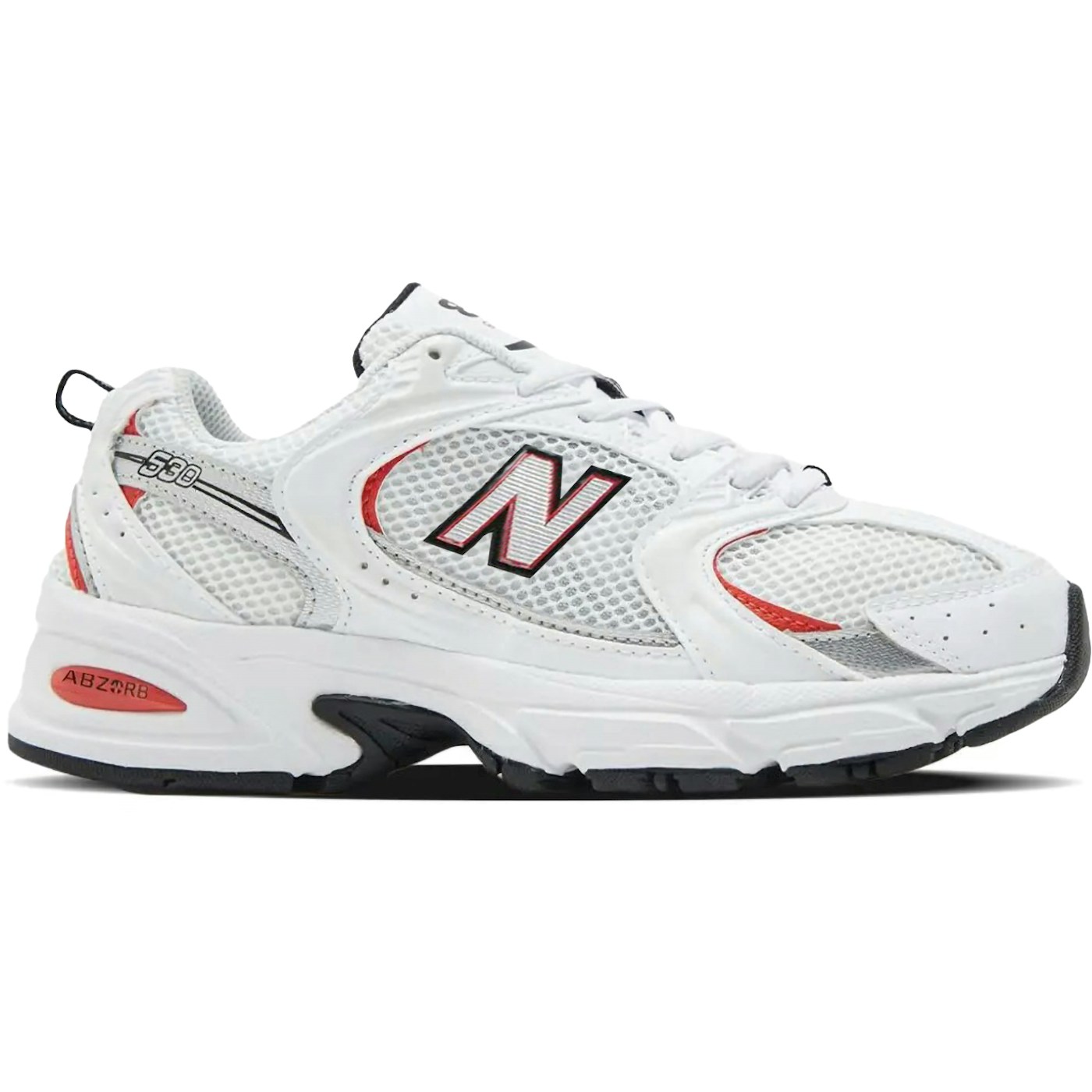 New Balance 530 White Blast Red 3 New Balance 530 White Blast Red