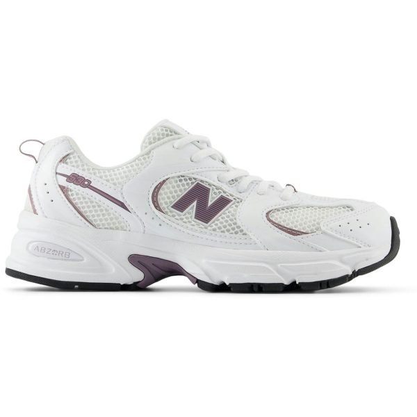 New Balance 530 White Dark Ice Wine (GS)
