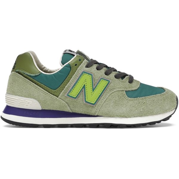 New Balance 574 Stray Rats Green