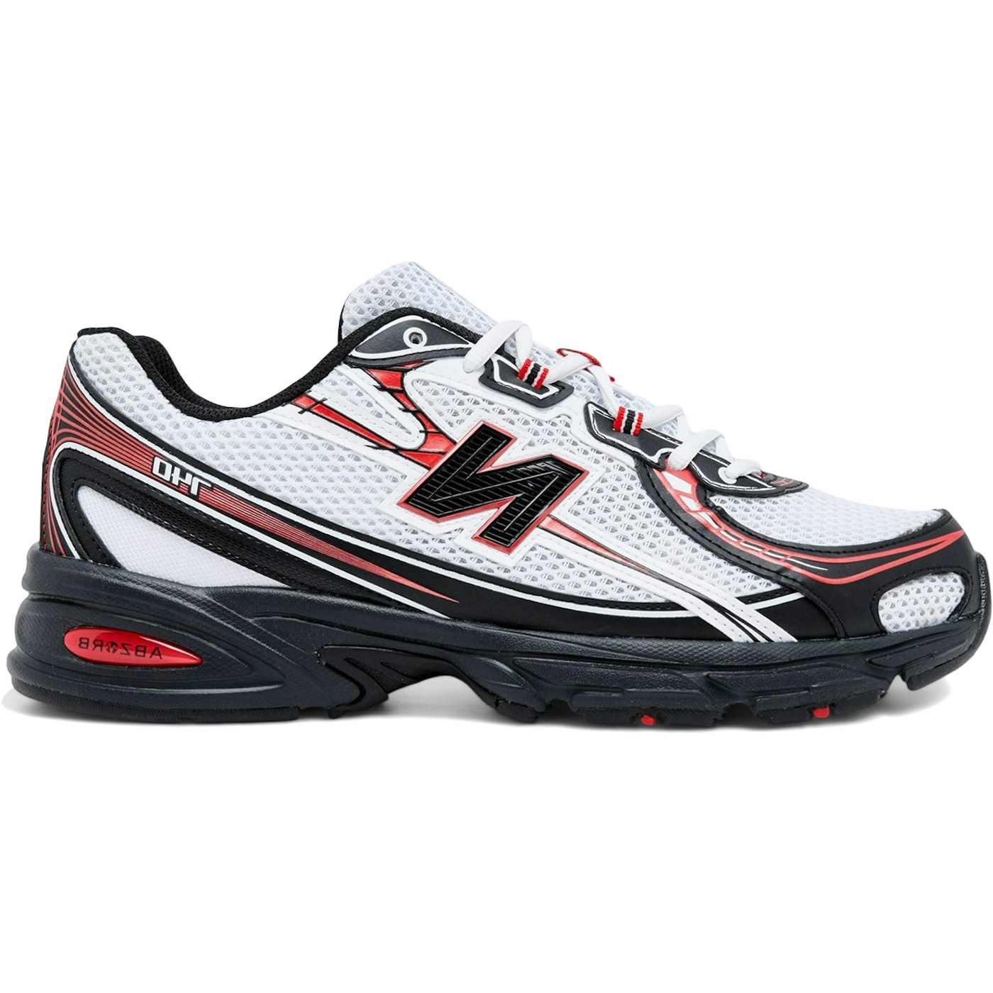 New Balance 740 White Red Black 2 New Balance 740 White Red Black