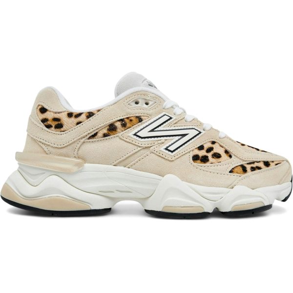 New Balance 9060 Tan Leopard White