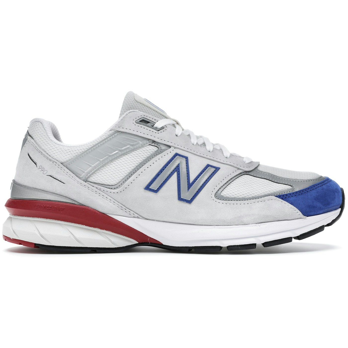 New Balance 990v5 Grey Royal Red