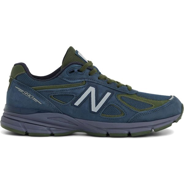 New Balance 990v4 MiUSA Navy Meteorite Kombu