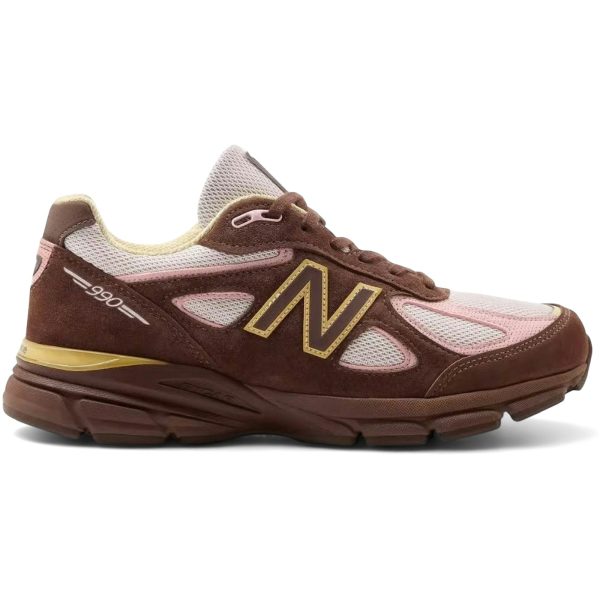 New Balance 990v4 MiUSA Pumpernickel Pink Chalk