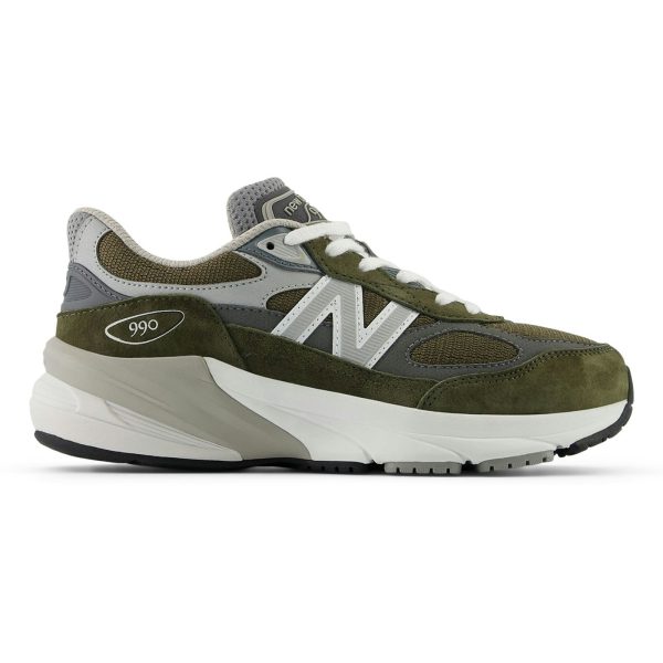 New Balance 990v6 Olive Grey (GS)